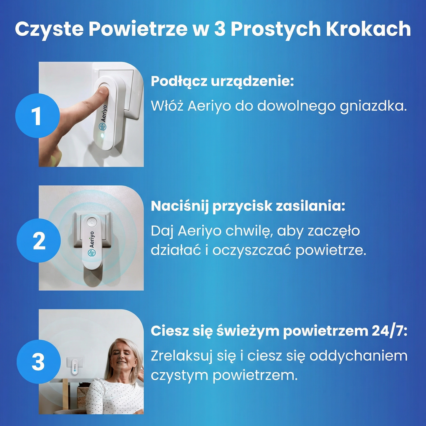 Oczyszczacz Powietrza Aeriyo