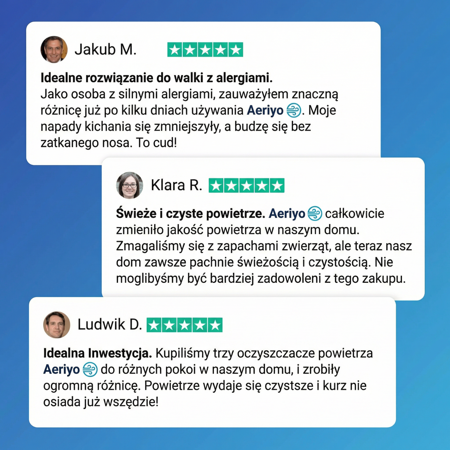 Oczyszczacz Powietrza Aeriyo